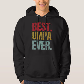 Retro Vintag Best Umpa Ever New Orleans Club Hoodie