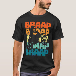 Retro Vintag Biker Motocross Bike So T-Shirt
