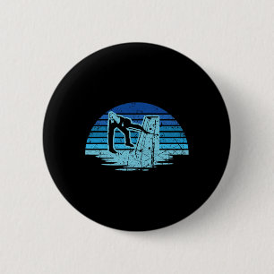 Retro Vintag Billiards Spiel 8 Ll Pool Player Tour Button