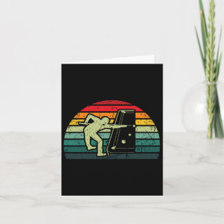 Retro Vintag Billiards Spiel 8 Ll Pool Player Tour Karte