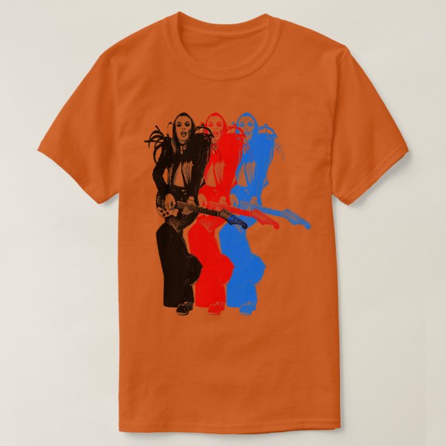 Retro Vintag Brian Eno TShirt (Design vorne)