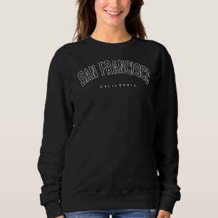 Retro Vintag California Staat Jersey San Francisc Sweatshirt