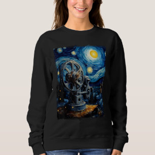 Retro Vintag Camera Filmmaker Filmrolle Filmrolle  Sweatshirt