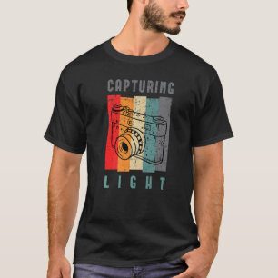 Retro Vintag Camera Fotografy Capture Light P T-Shirt