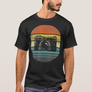 Retro Vintag Camera Fotografy Lover Fotografy T-Shirt