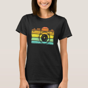 Retro Vintag Camera Fotografy T-Shirt