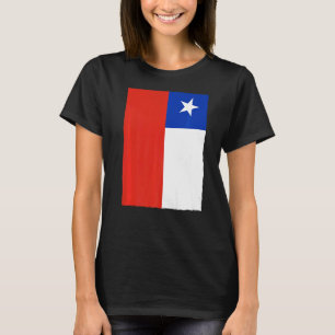 Retro Vintag Chillean National Flag Chile T-Shirt