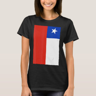 Retro Vintag Chillean National Flag Chile T-Shirt
