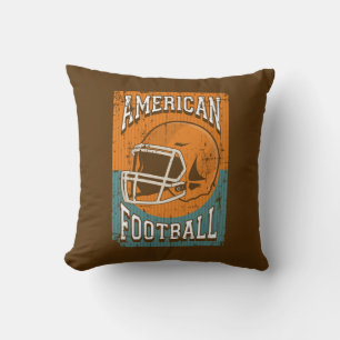 Retro Vintag Classic American Football Kissen