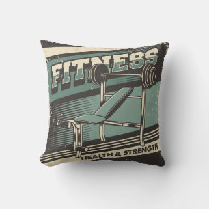 Retro Vintag Classic Fitness Gewicht Kissen