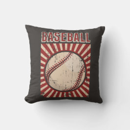 Retro Vintag Classic Grunge Baseball Kissen