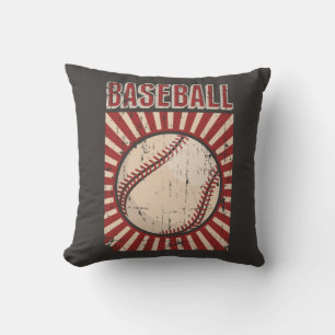 Retro Vintag Classic Grunge Baseball Kissen