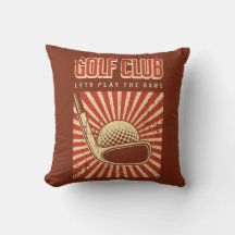 Retro Vintag Classic Grunge Golf Putt