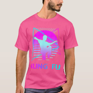 Retro Vintag Classic Kung Fu Martial Artist T-Shirt