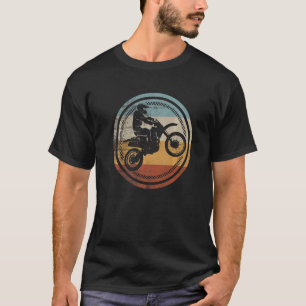 Retro Vintag Dirt Bike Motocross T-Shirt