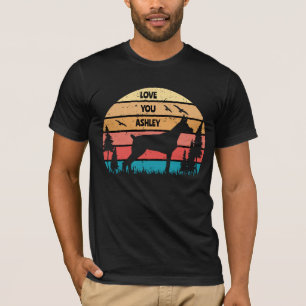 Retro Vintag Doberman Dog T-Shirt