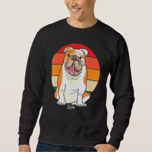 Retro Vintag English Bulldog Sweatshirt