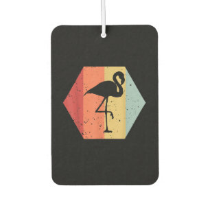 Retro Vintag Flamingo   Niedlich Flamingo Lover Autolufterfrischer