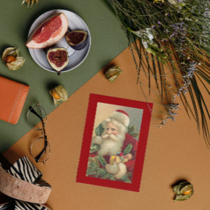 Retro Vintag frohe Weihnachten mit Spielzeuggesche