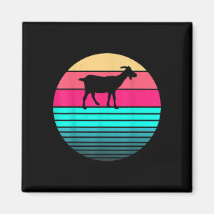 Retro Vintag Funny Animal Lover Bauer Magnet