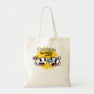 Retro Vintag Game Cuphead Run and Shoot Gift for Tragetasche