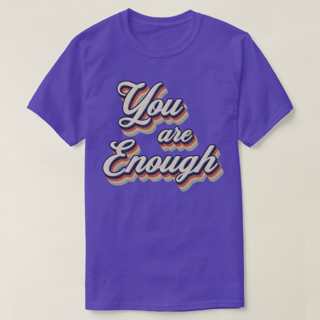 Retro Vintag genug T-Shirt (Design vorne)