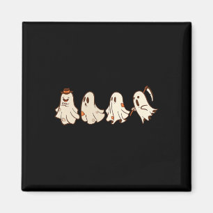 Retro Vintag Ghost Halloween Boo Trick or Treat s Magnet