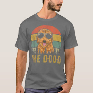 Retro Vintag Goldendoodle Dood Dood Vater Mama K T-Shirt