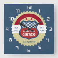 Retro Vintag Grunge Garage