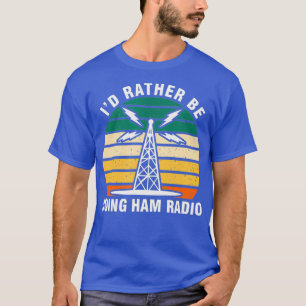 Retro Vintag Ham Radio Amateur Radio Operator T-Shirt