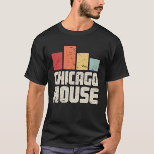Retro Vintag House Music French House & Chicago T-Shirt