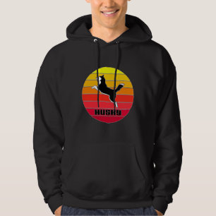 Retro Vintag Husky Hoodie