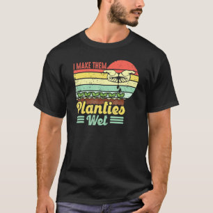 Retro Vintag, ich mache sie Planties Nass Pflanze T-Shirt