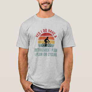 Retro Vintag Ja, ich habe einen Ruhestandsplan T-Shirt