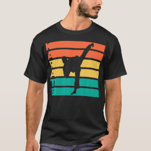 Retro Vintag Karate Geschenk für Karateka T-Shirt