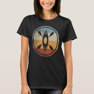 Retro Vintag Kayak Kayaking T-Shirt