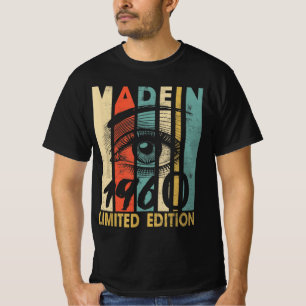 Retro Vintag Made in 1960 Limited Edition , glück T-Shirt