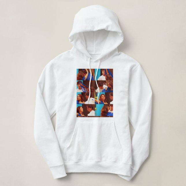 Retro Vintag Madhuri Dixit Shahrukh Khan Hoodie (Design vorne)