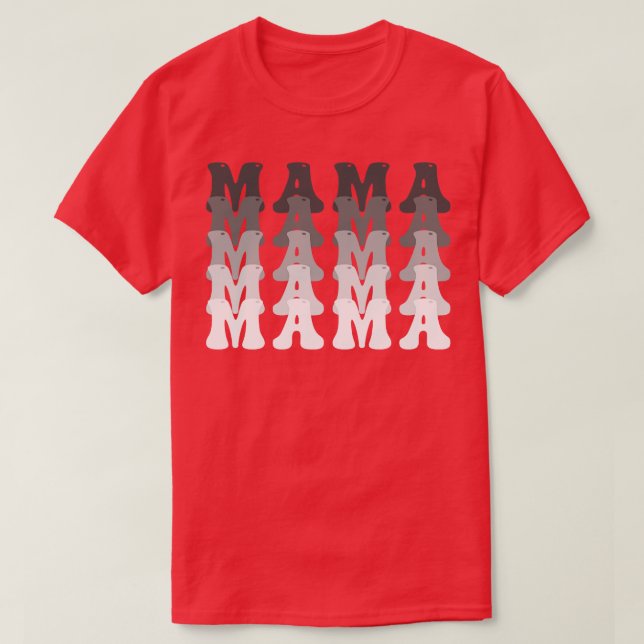 Retro Vintag Mama 26 T-Shirt (Design vorne)