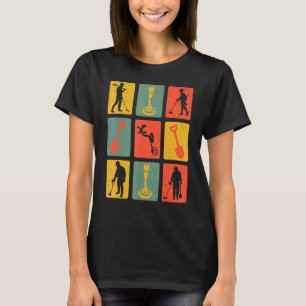 Retro Vintag Metal Probe Probe Probe T-Shirt