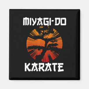 Retro Vintag Miyagi-do Karate Magnet