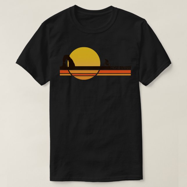 Retro Vintag Moab Utah T-Shirt (Design vorne)