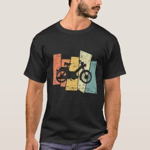 Retro Vintag Moped Motorrad Moped Rider Geschenk T-Shirt