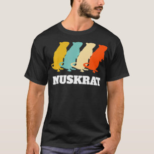 Retro Vintag Muskrat T-Shirt