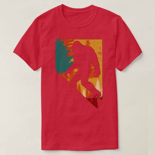 Retro Vintag Nevada T-Shirt (Design vorne)