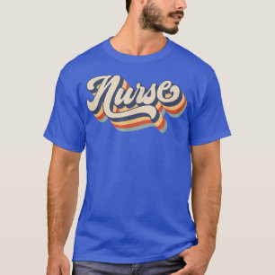 Retro Vintag Nurse Funny Registered Nurse Mother' T-Shirt