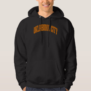 Retro Vintag Oklahoma City City USA 1 Hoodie
