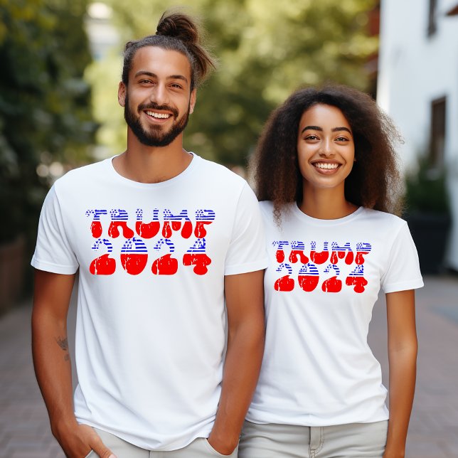 Retro Vintag Patriotic Trump 2024 T-Shirt (Retro Vintage Patriotic Trump 2024 T-Shirt)