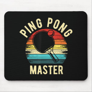 Retro Vintag PingPong Mousepad