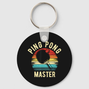 Retro Vintag PingPong Schlüsselanhänger